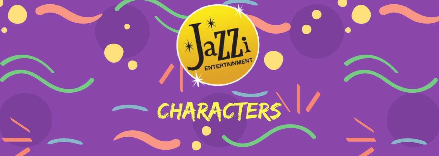 Jazzi shows and services gallery banner characters